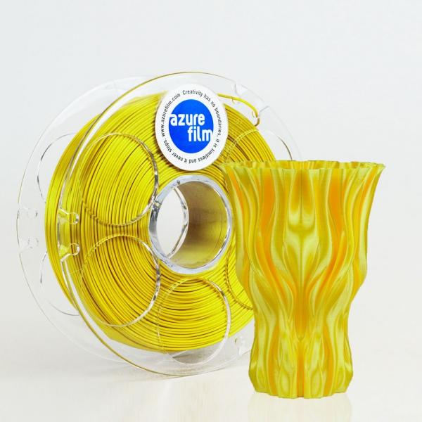 Sárga színű SILK filament, raktárról, akár aznapi személyes átvétellel.